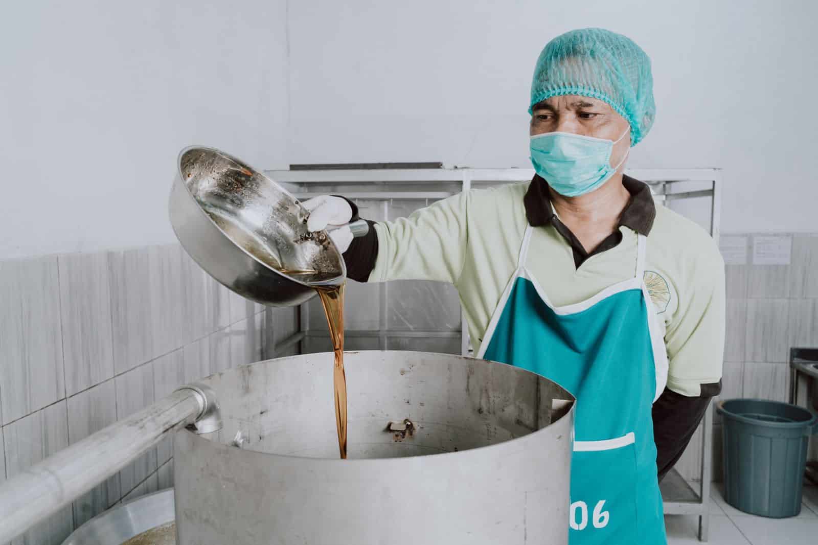 coconut sugar factory