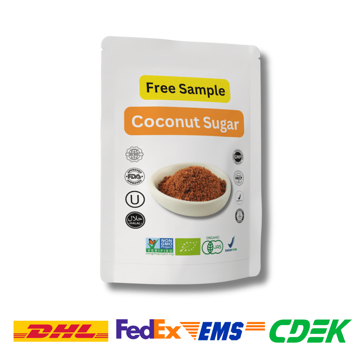 coconut sugar free sample